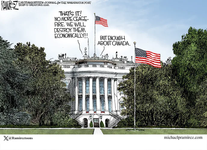 Editorial cartoon for Aug. 29, 2026
